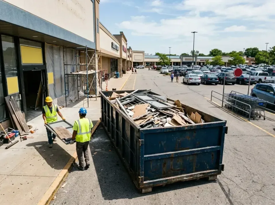 retail-store-renovation-debris-003 — frequently asked questions, Roll-off Dumpster Rentals in Fenton, MO